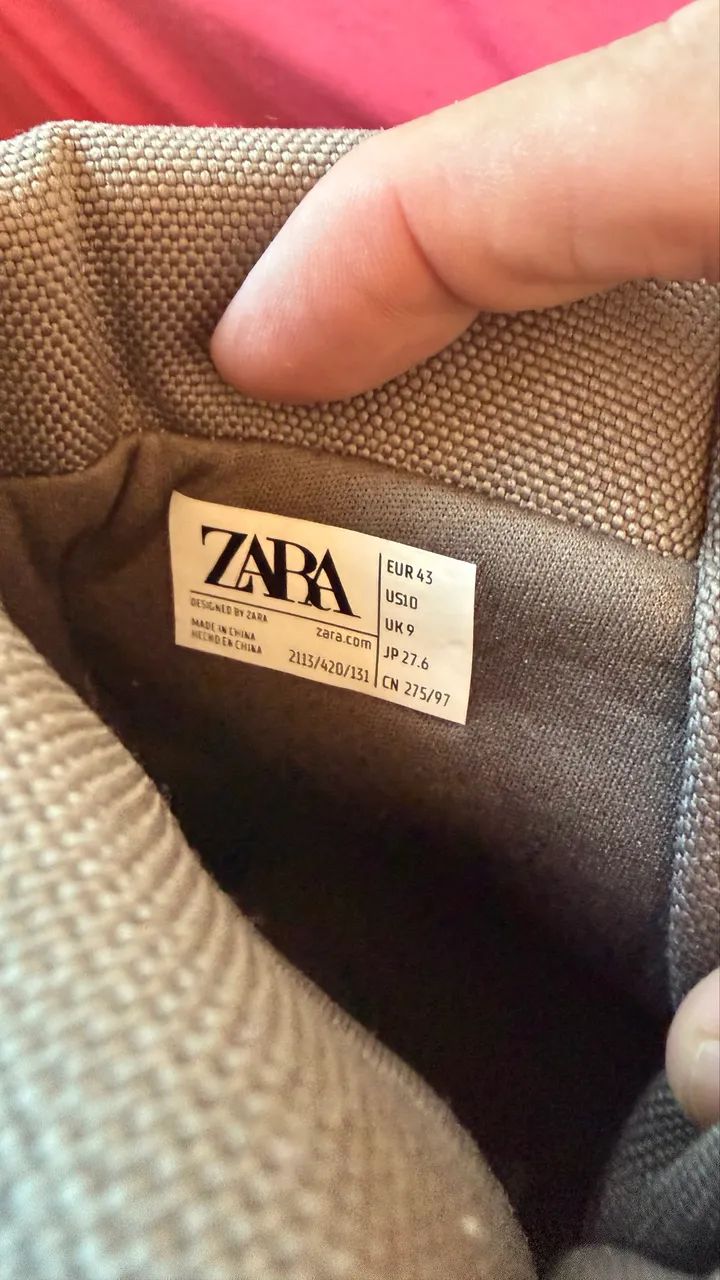 Bota em couro ZARA  - Foto 4
