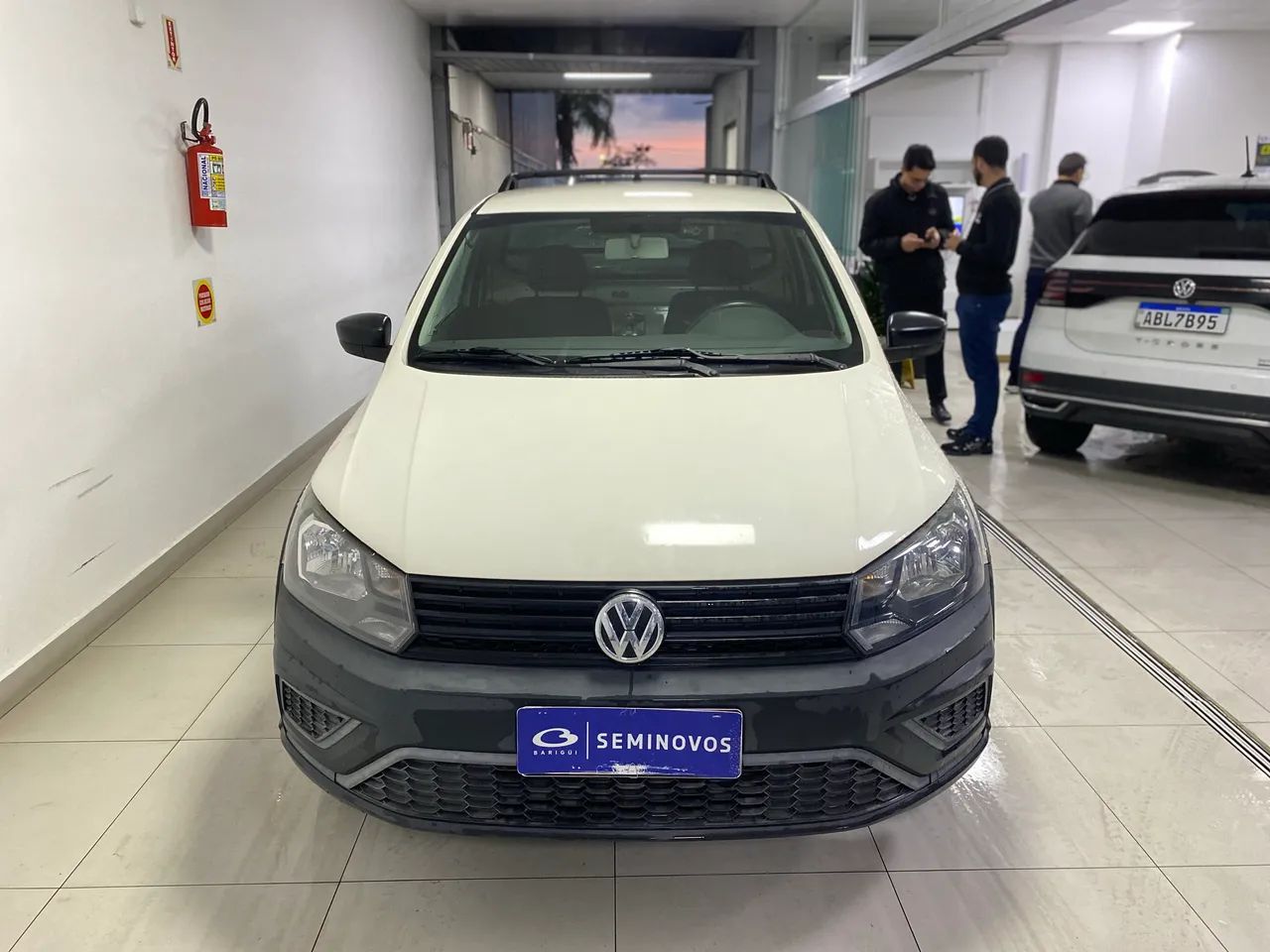 Volkswagen Saveiro Robust 1.6 Total Flex 8V 2021 - Foto 2