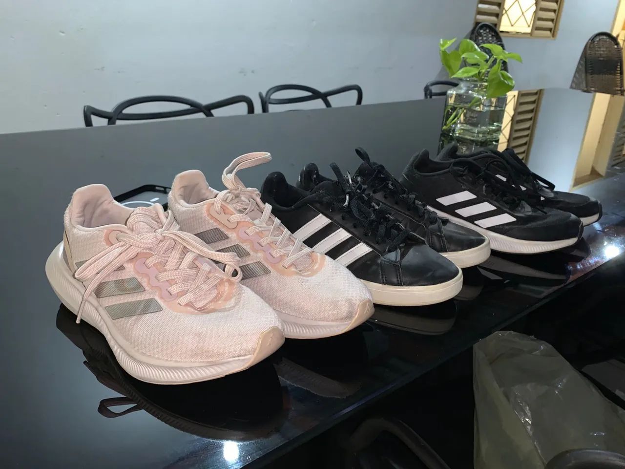 3 pares de tênis Adidas ORIGINAL - Foto 2