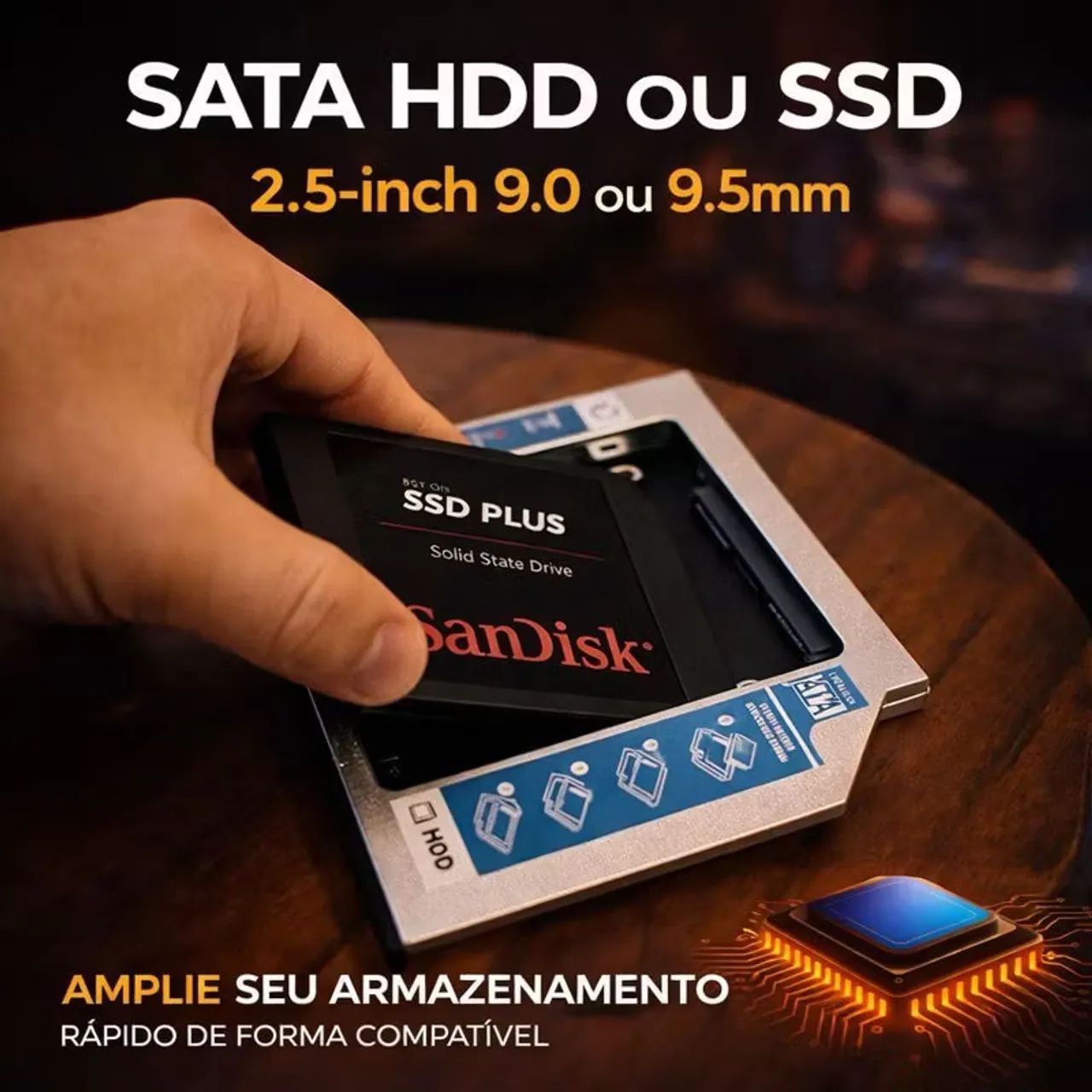 Caddy gaveta SSD - Foto 3