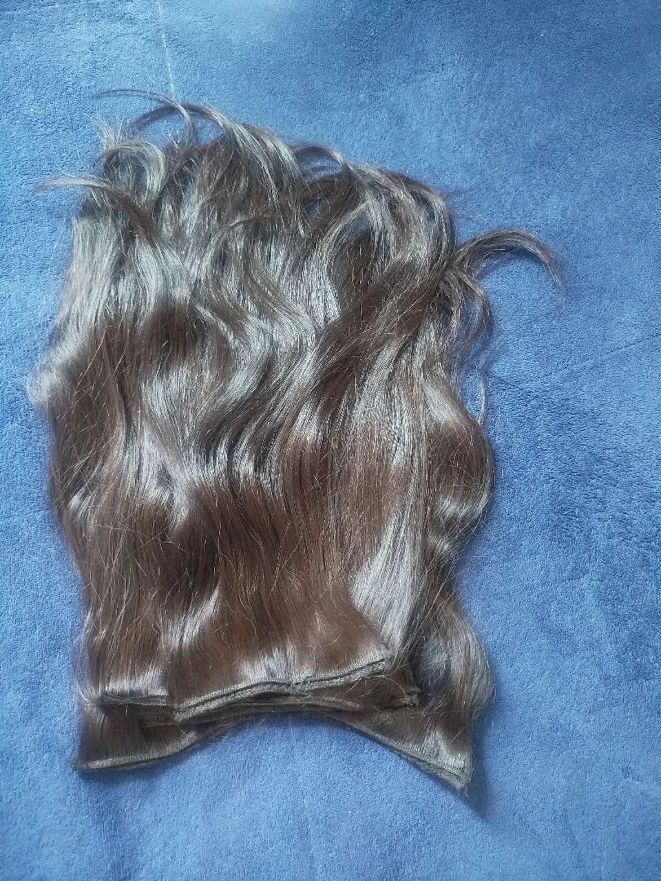 Mega hair cabelo indiano liga azul - Foto 3