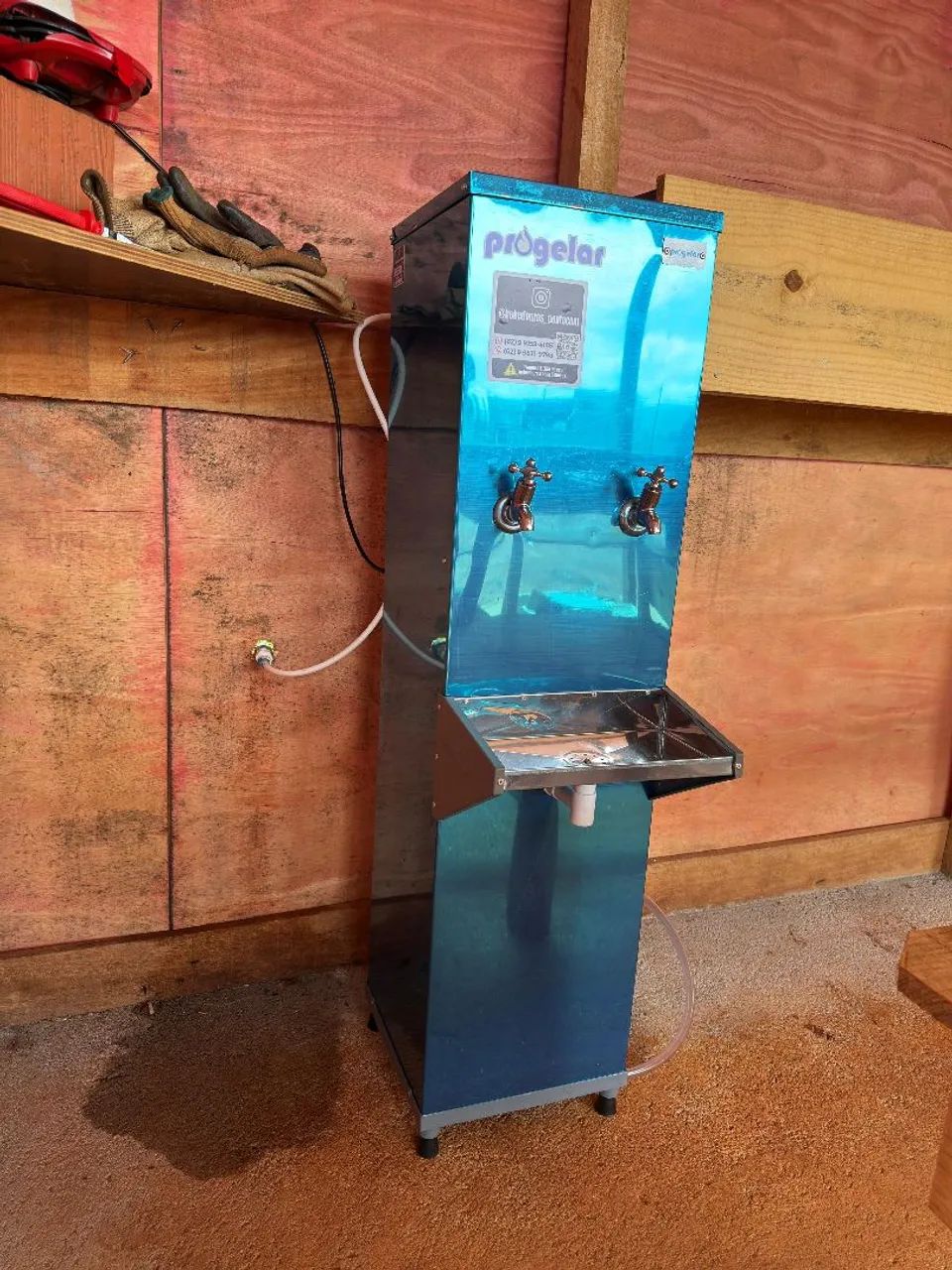 Bebedouro industrial Progelar com filtro e refrigeração. - Foto 4