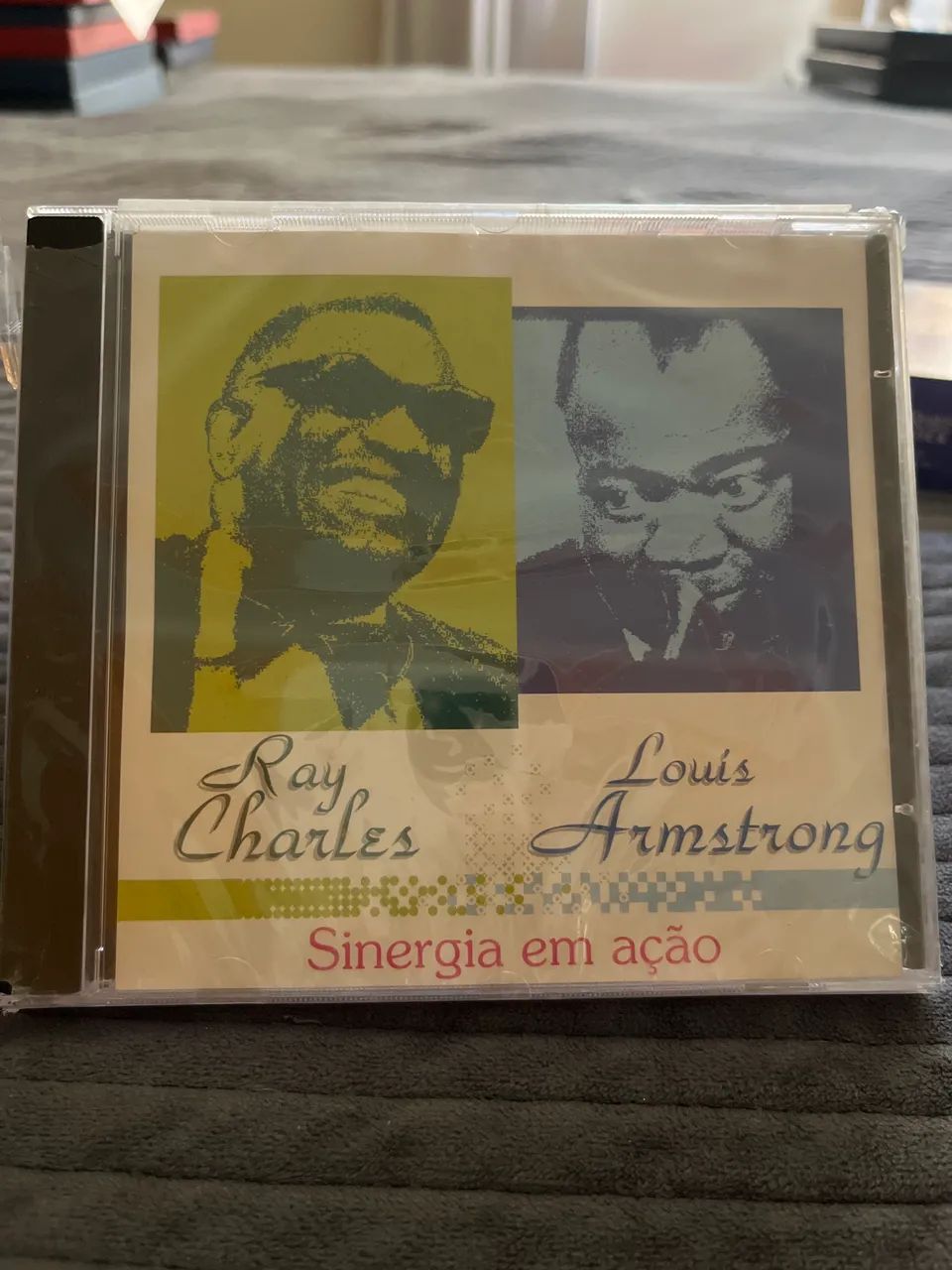  CD Raro Promo 1995 Ray Charles & Louis Armstrong - Selado