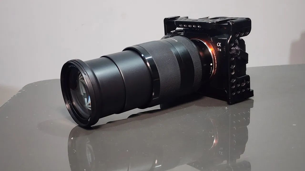 Sony a7III + cage de alumínio. R$6500,00 - Foto 2