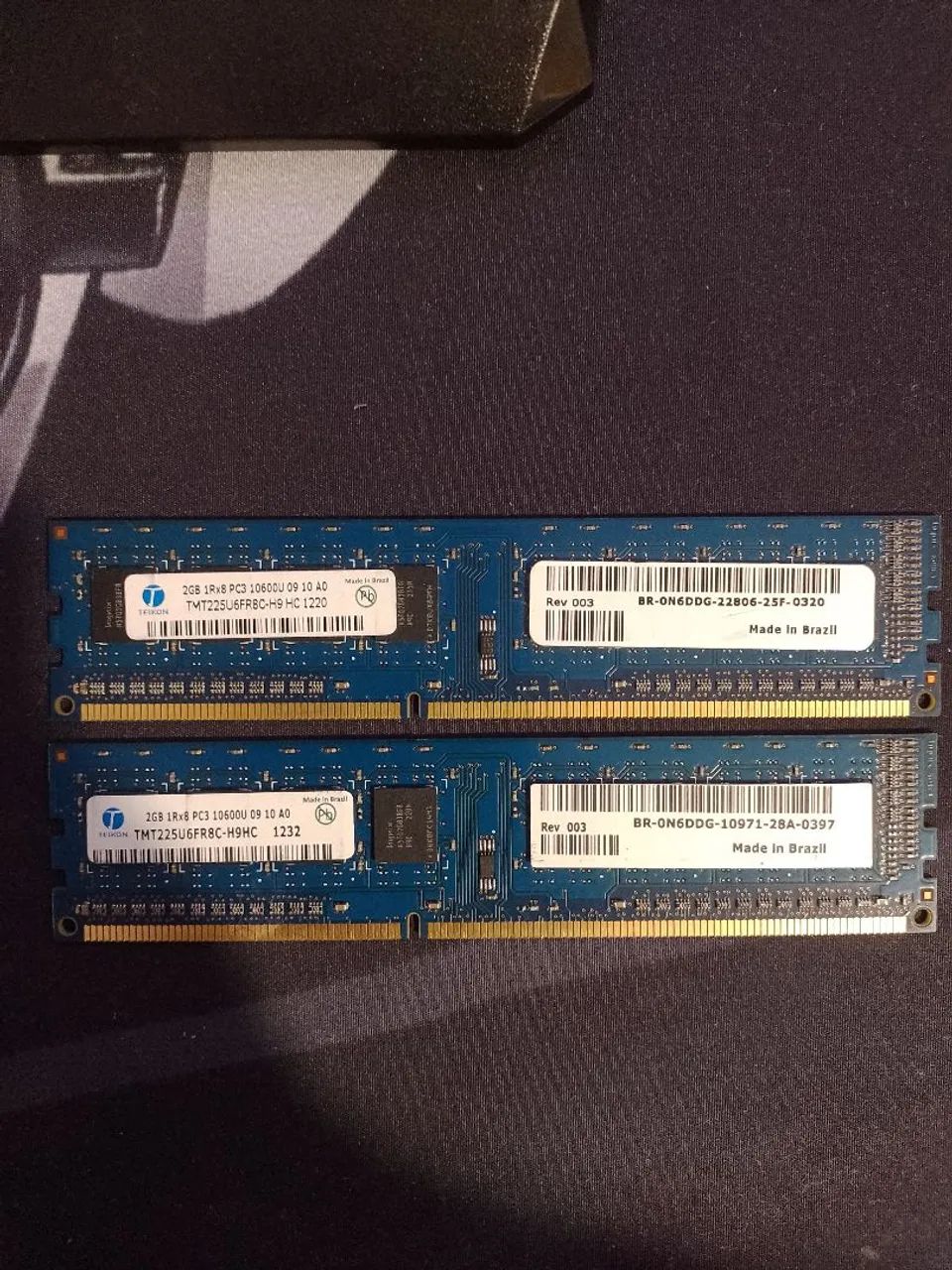 Memória DDR3 2x2GB desktop