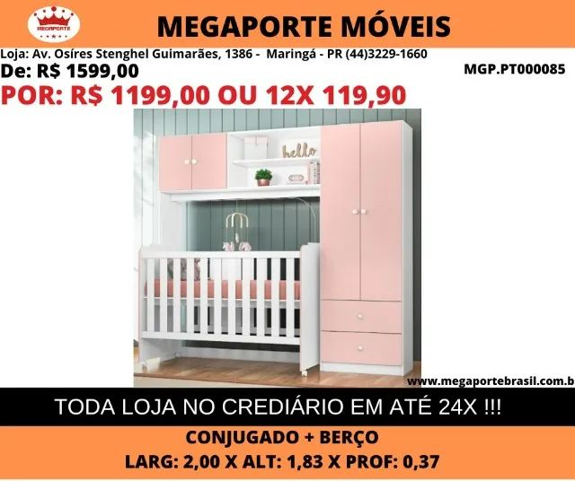 QUARTO DE BEBE - CONJULGADO DE BEBE