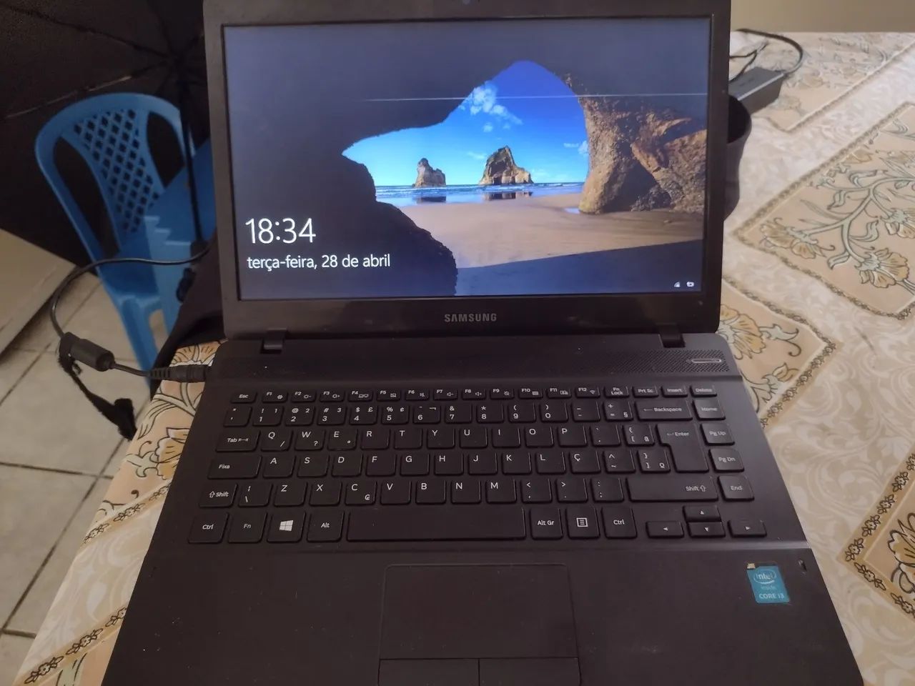Notebook Samsung i3 - 8gb