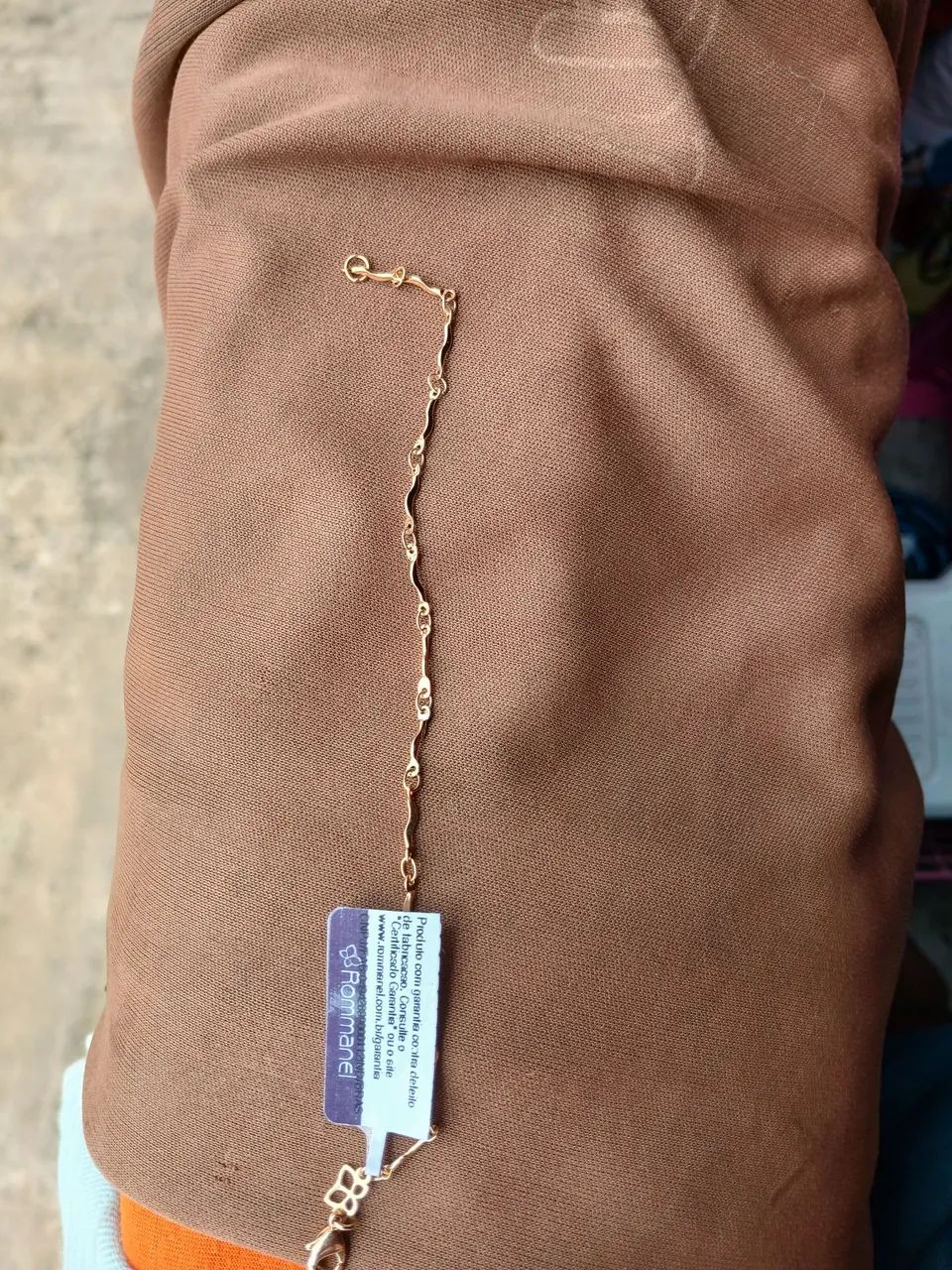 Pulseira Rommanel Banhada a Ouro 18k Nova  - Foto 5