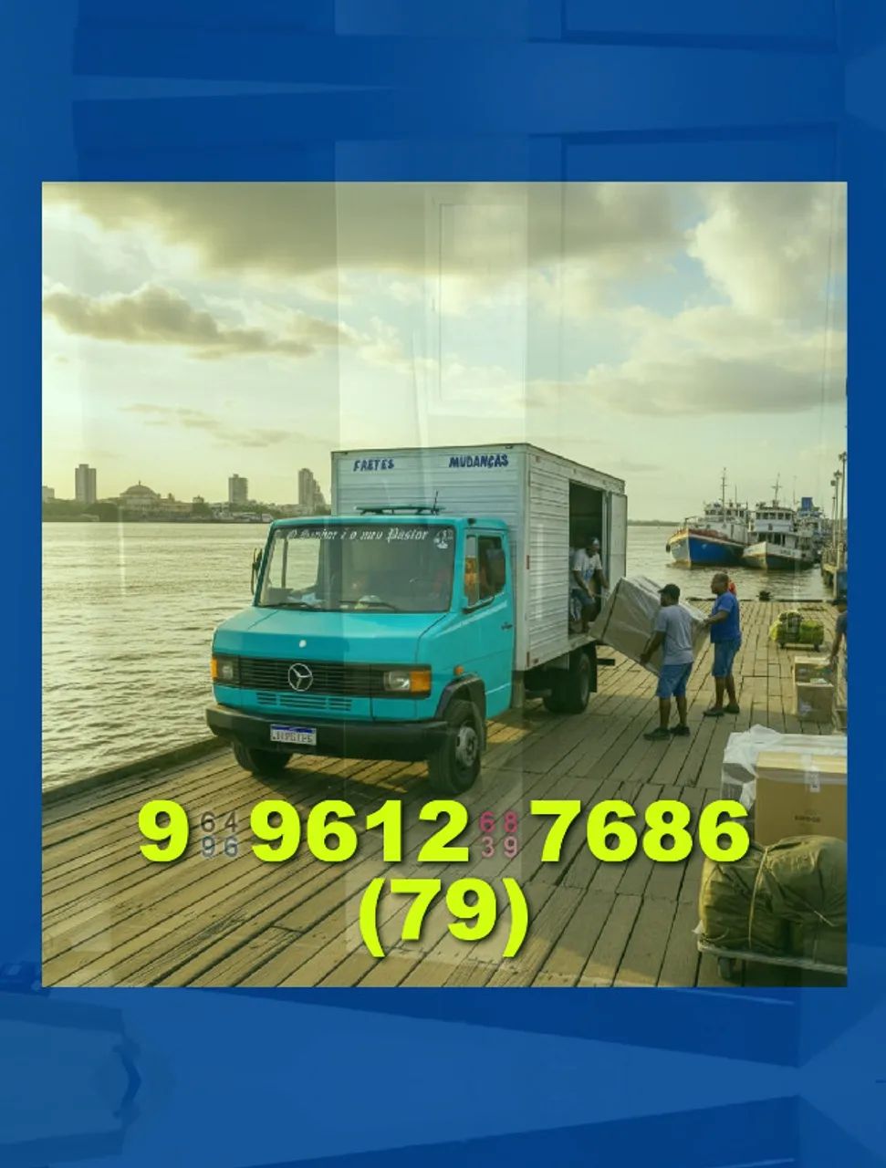 Frete! Transporte de mudanças e carreto* Qualidade e segurança garantidas!