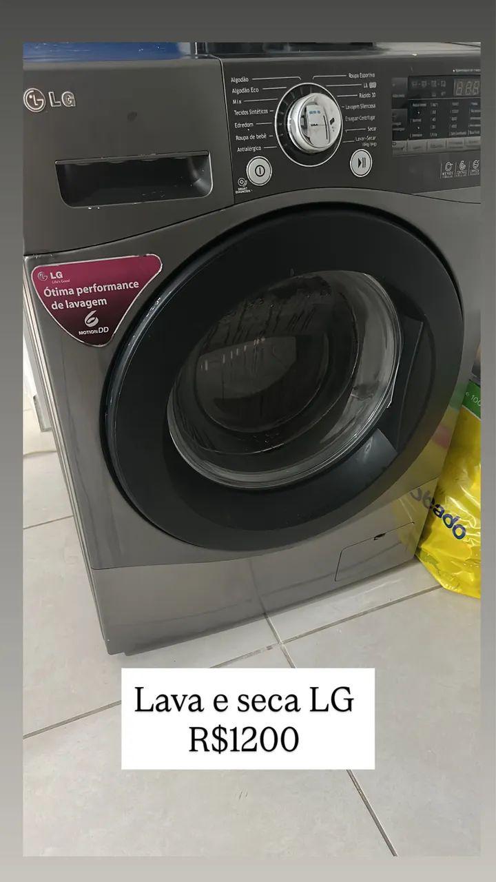 Lava e seca LG 