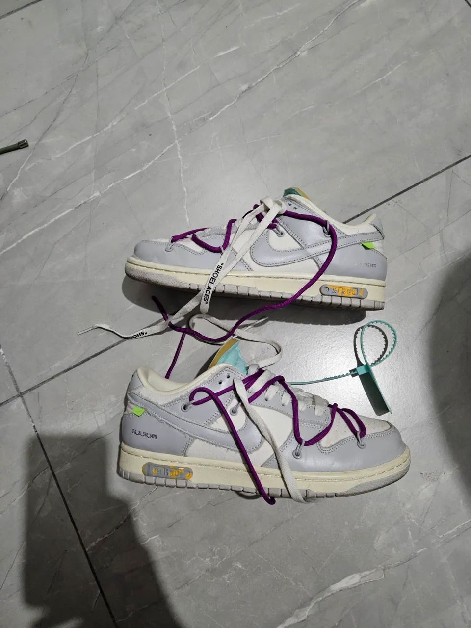 Dunk off white