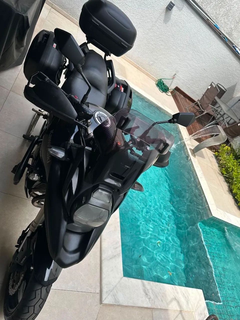 Versys tourer impecável com vários acessórios incluindo os bauletos lateral zero , sem uso - Foto 3
