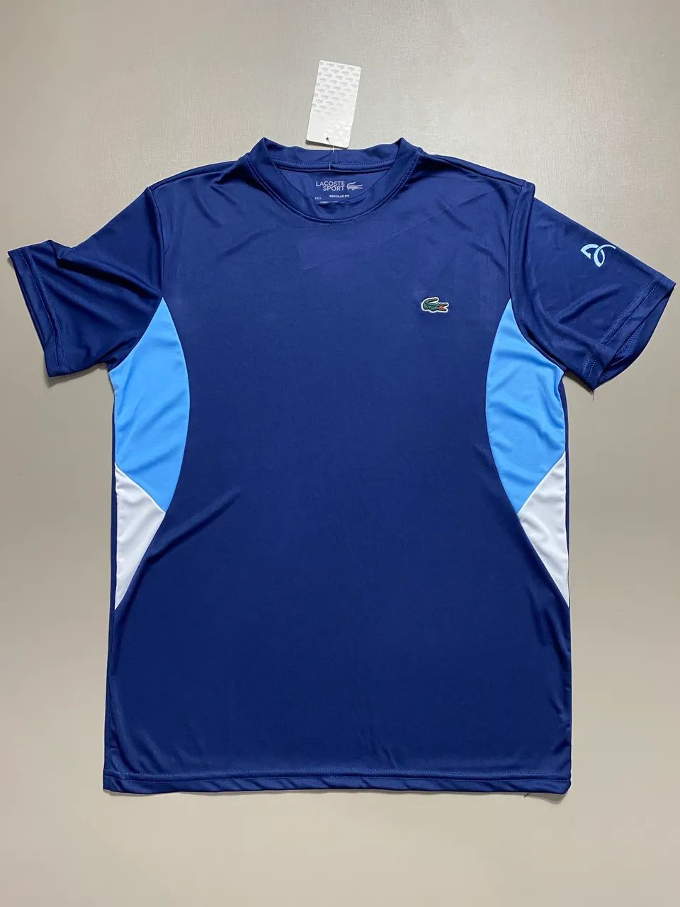 Camiseta Djokovic Ultra Dry Azul Marinho - Foto 2