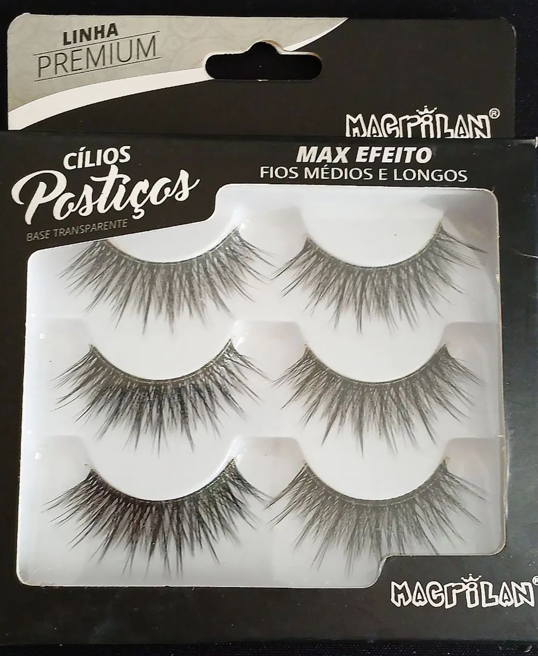 VENDO CÍLIOS POSTIÇOS MACRILAN LINHA PREMIUM 