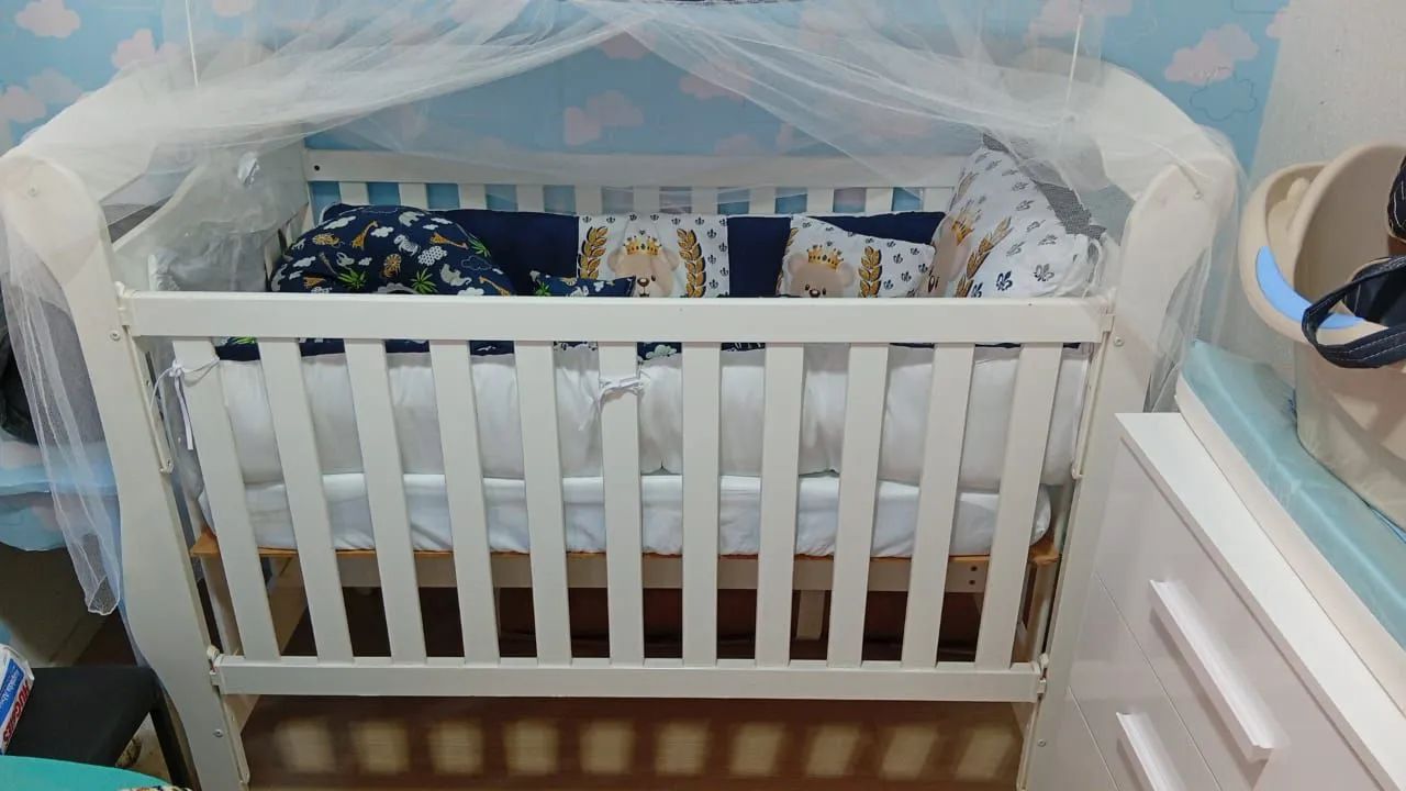 Vendo berço completo nunca usado.  - Foto 4