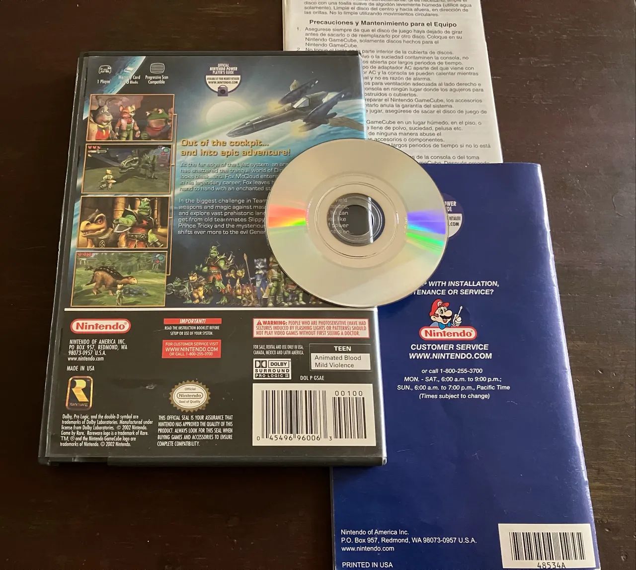 Star Fox Adventures (GameCube) - Excelente - Foto 3