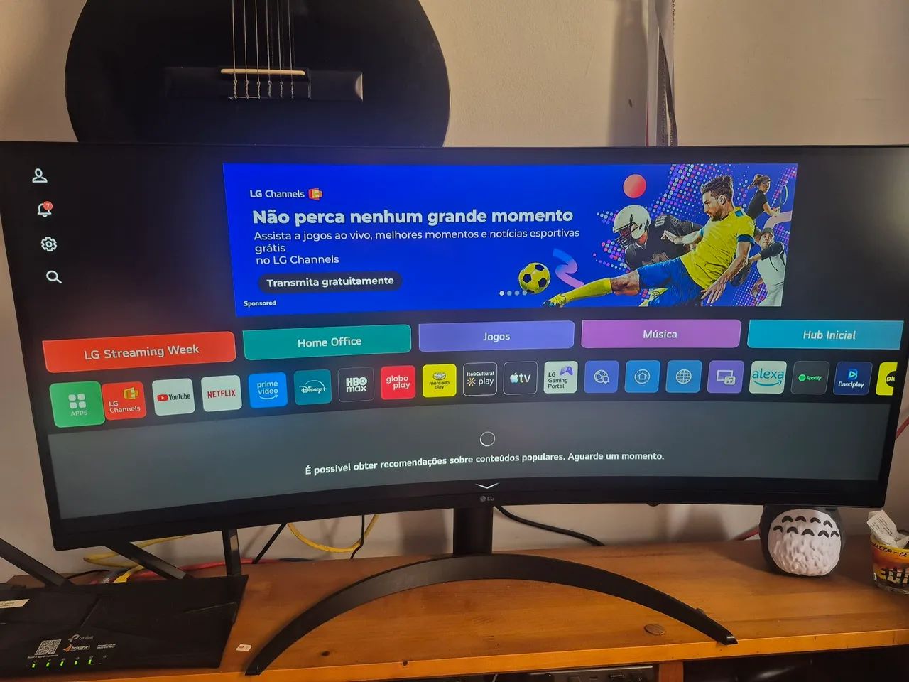 Monitor LG 34" Curvo WQHD Smart TV Integrada webOS - Foto 2