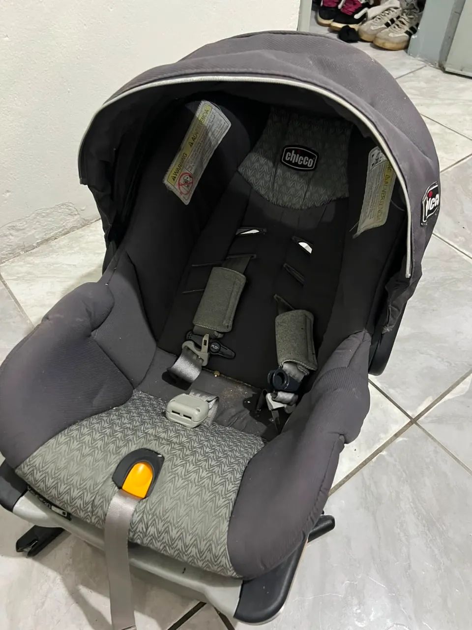 Bebê Conforto Chicco KeyFit 30 com Base Original - Excelente Estado - Foto 3