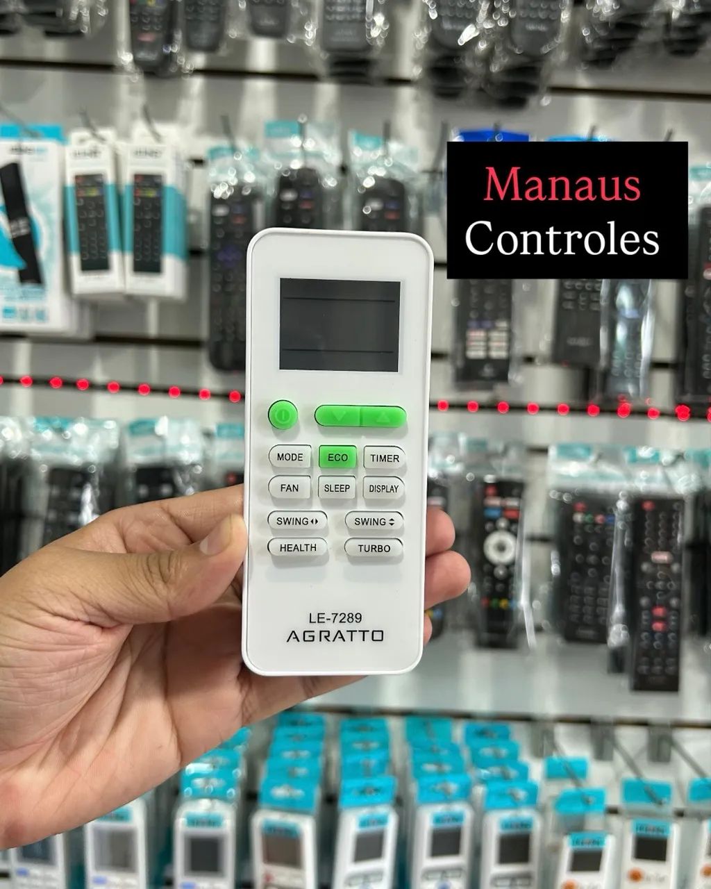 Controle de Ar condicionado Split Agratto 