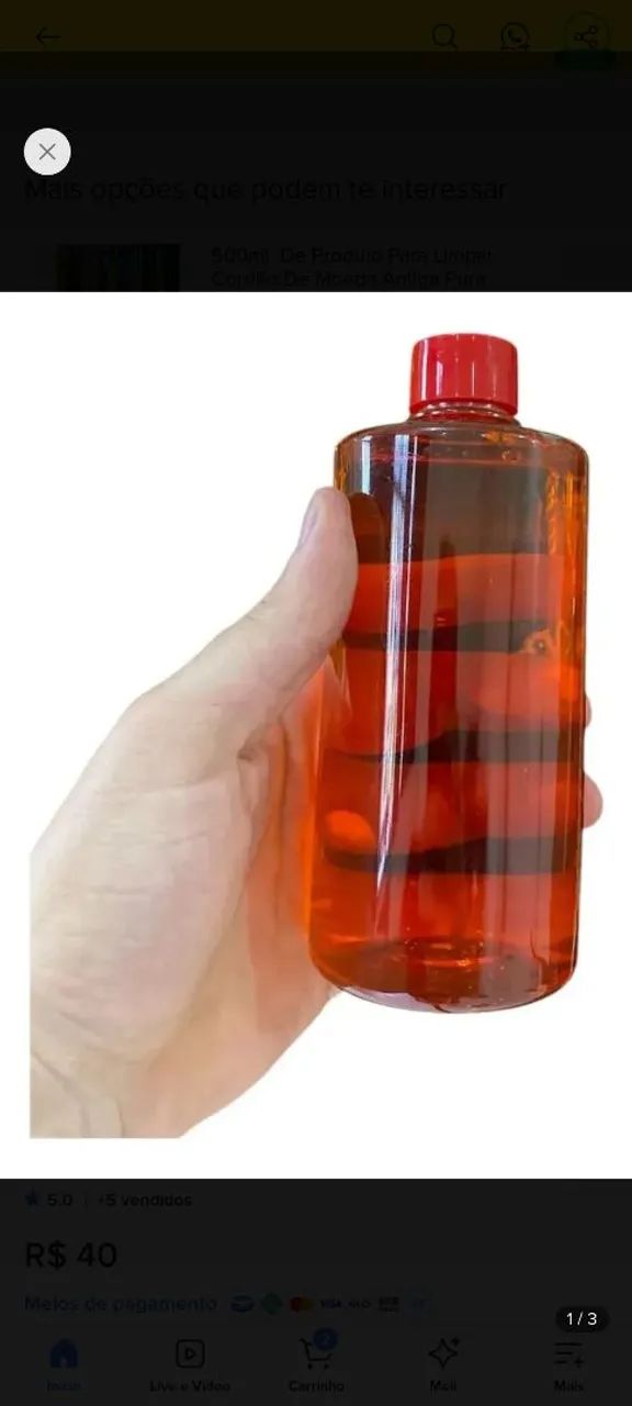 Produto Limpa Moeda Antiga  - Foto 3