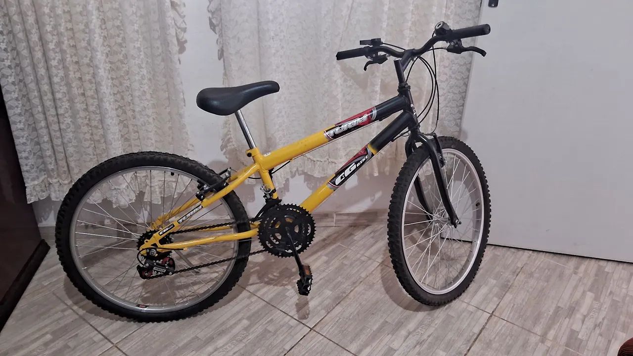 Bicicleta aro 24 semi nova - Foto 2
