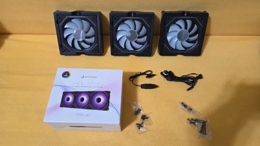 Kit Fan Magneto Pro Black ARGB - Foto 2