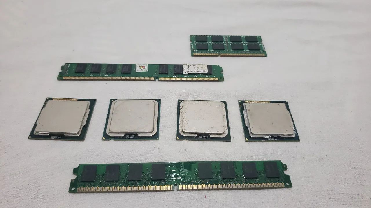 Processadores de pc + acessórios