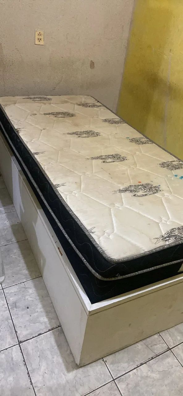 CAMA SOLTEIRO, COM GAVETA NA LATERAL!! - Foto 4