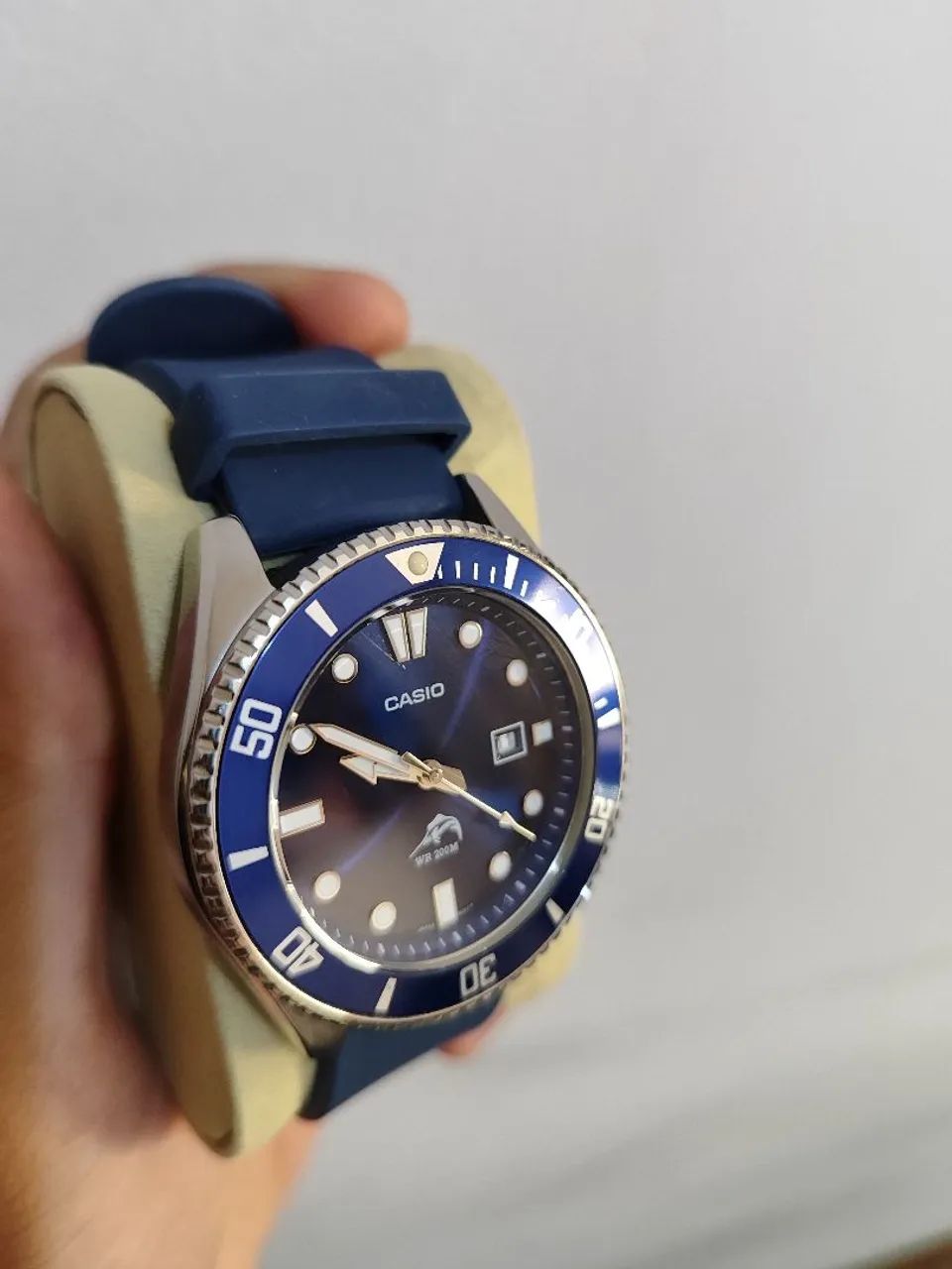 Relógio Casio Duro "Bill Gates" Blue - Foto 3