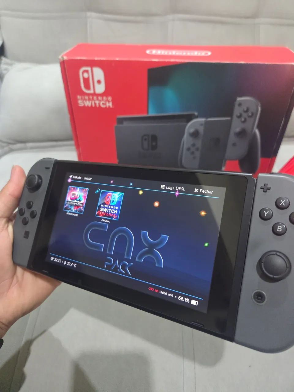 Nintendo Switch Desbloqueado - Completo - Foto 4