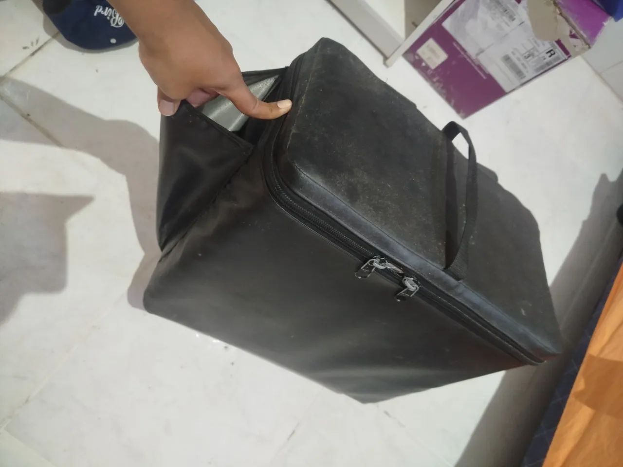 Bag de lona, capota 
