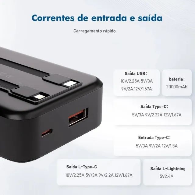 Powerbank Coibeu (22W) 20000mAh - Foto 5