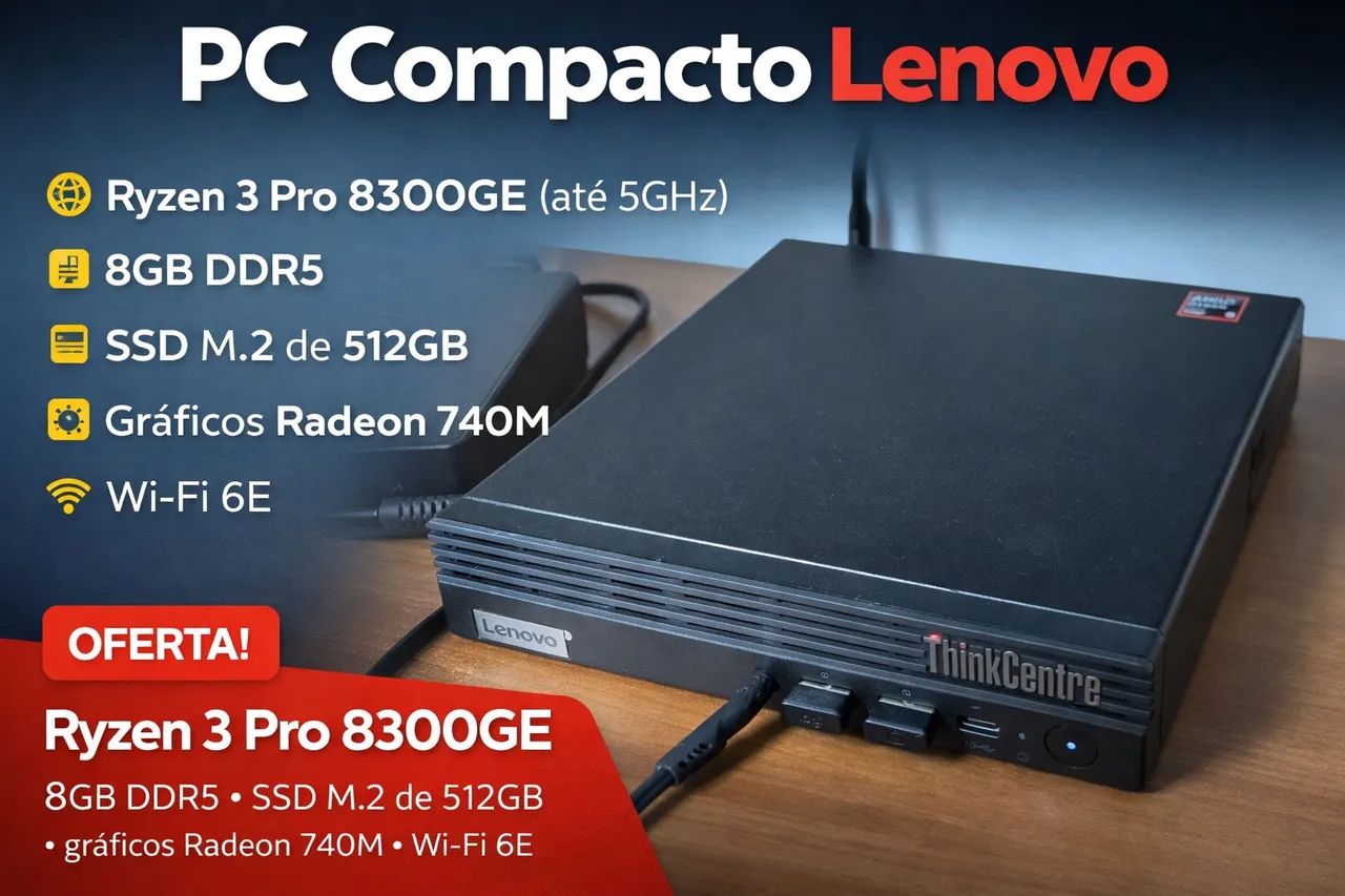 Mini pc Gamer Lenovo 