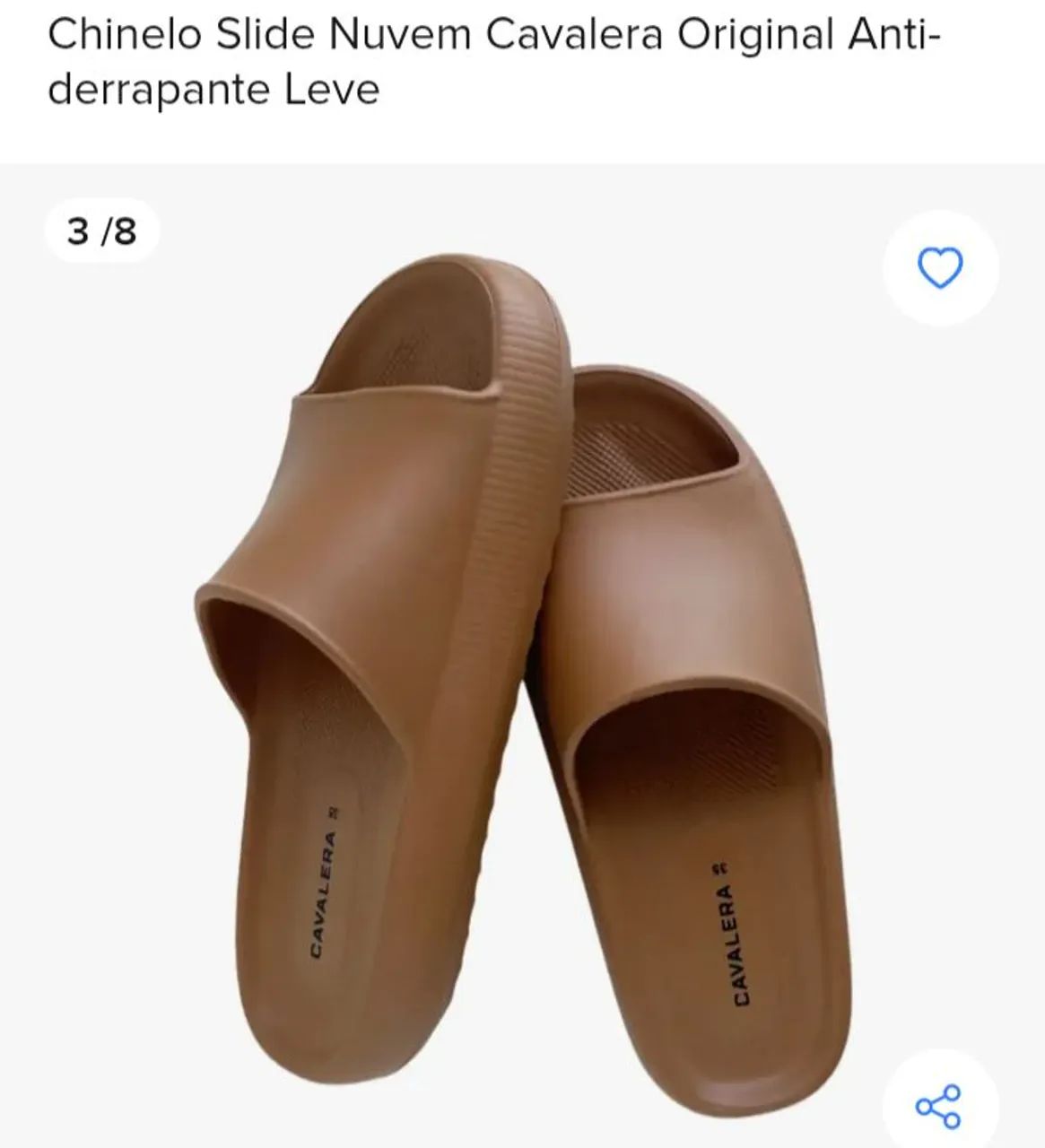 Sandália nuvem Cavalera