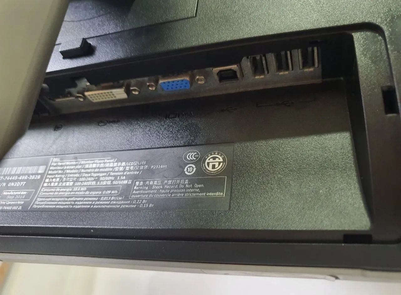 Monitor dell 24 imagem falhando - Foto 4