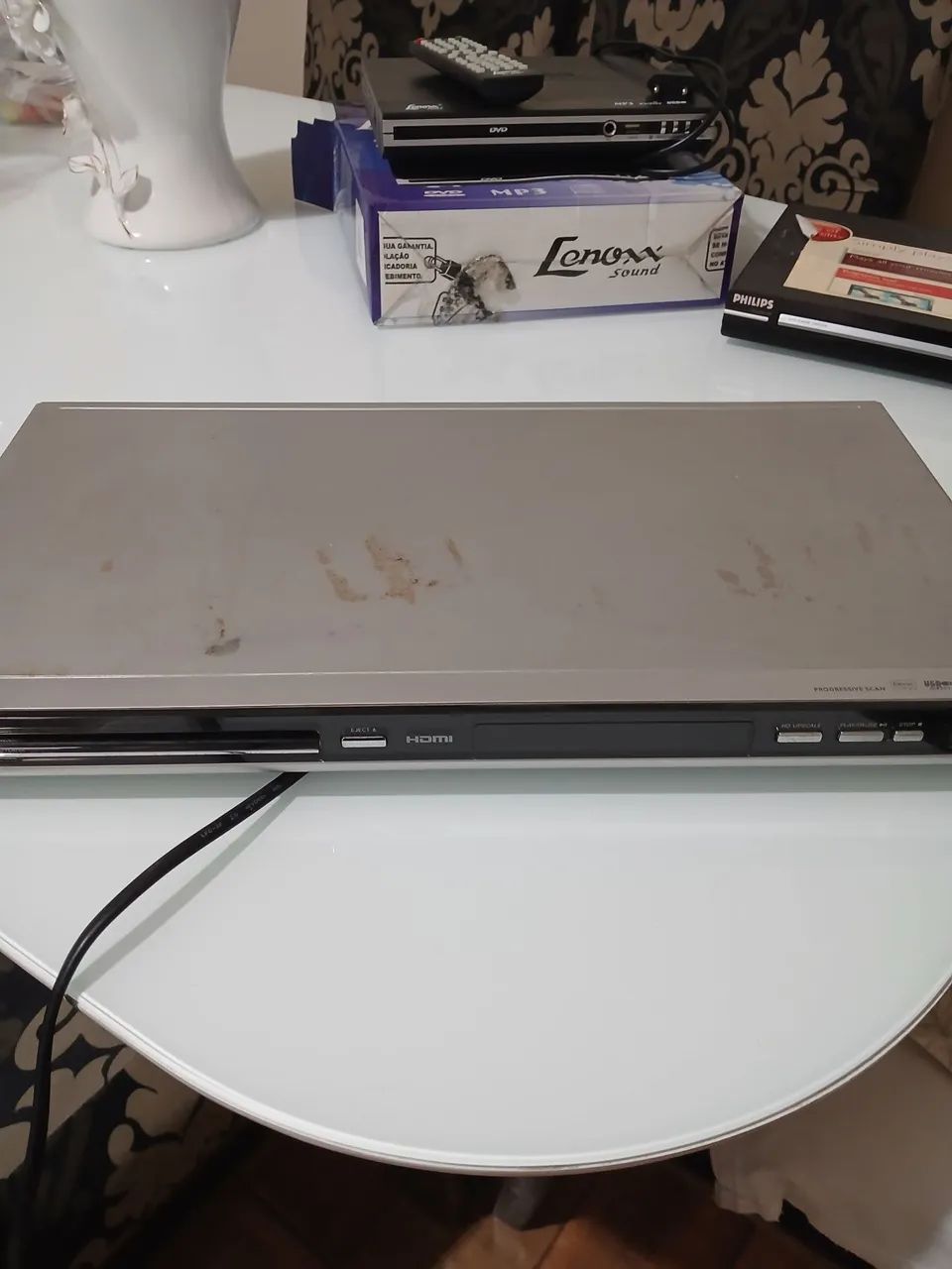 Dvd player. São 4unidades 2 Philips,1 lenox,1hypson - Foto 3