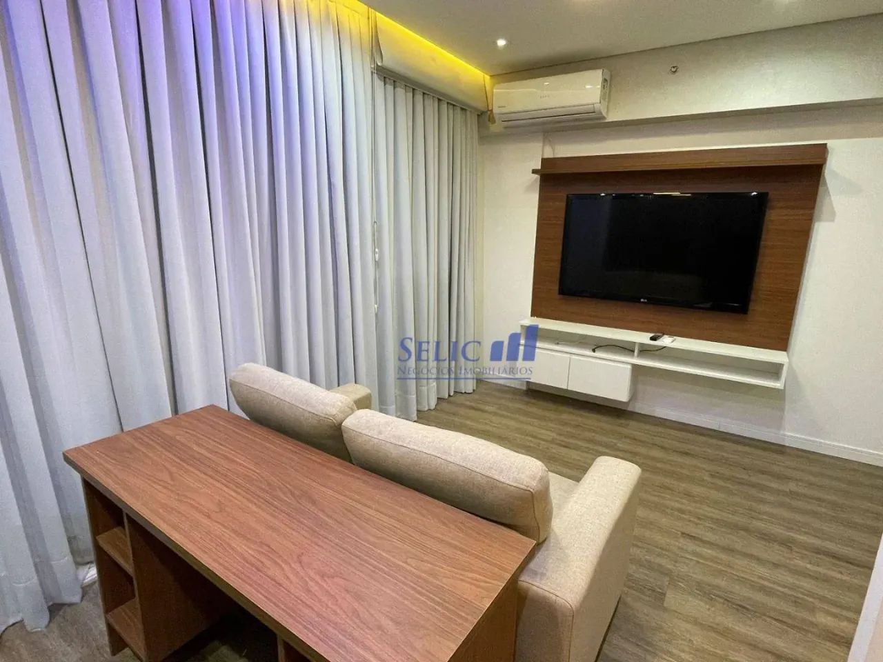 Flat mobiliado para locação em Jundiaí, Línea, Centro. - Foto 2
