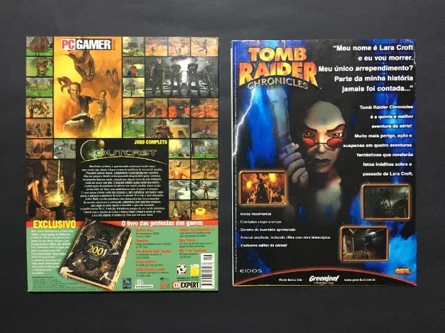 CD Expert Revista PC Gamer - Outcast Completo 2 CD-ROMs PC Ano 5