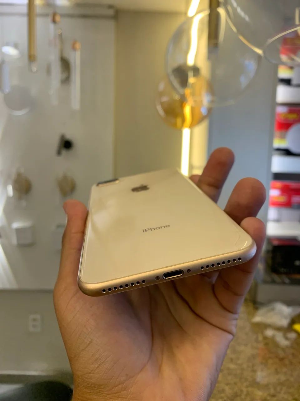 iPhone 8 Plus Gold 256GB - Detalhe nas Câmeras - Celulares e