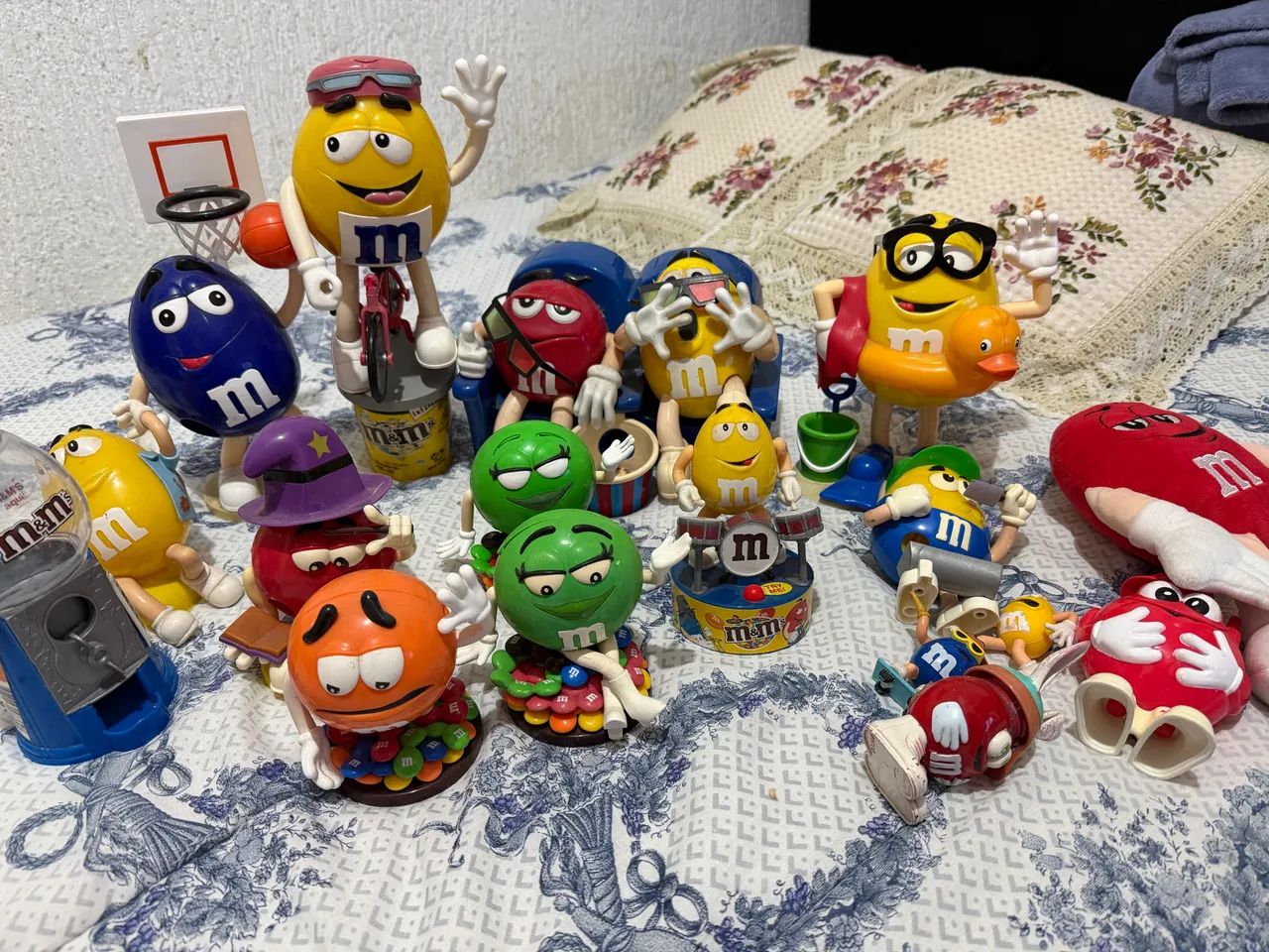 Lote bonecos M&Ms antigos  - Foto 3