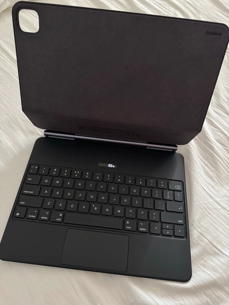 Capa Teclado Baseus Ipad Pro 12.9 Tipo Magic Keyboard Trackpad - Foto 3