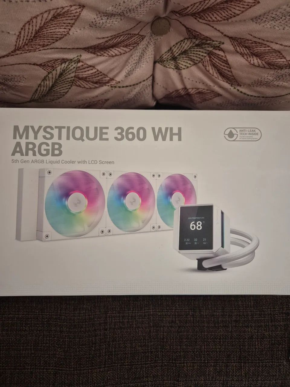 Water cooler 360  Mystique Argb Deepcool Branco - Foto 3