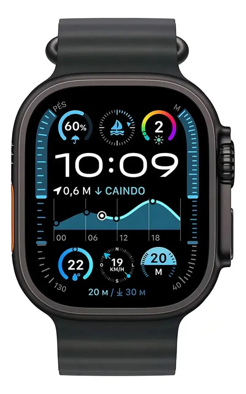Apple Watch Ultra 2 GPS + Cellular - 49mm Titânio Preto - Foto 5