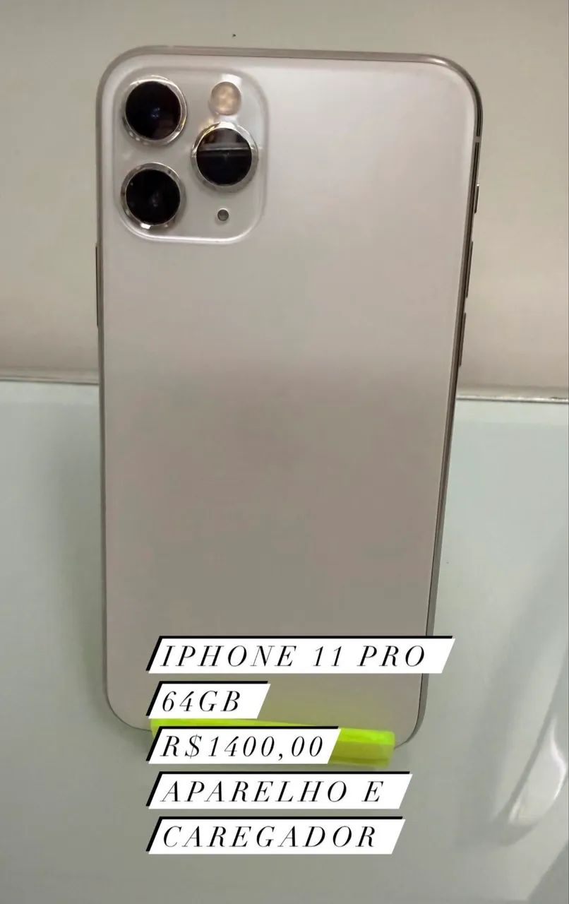 iPhone 11 Pro de 64gb impecável 