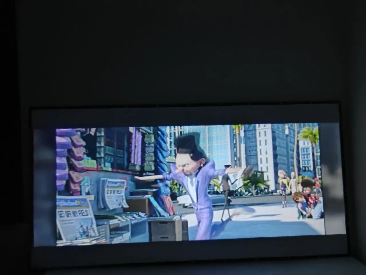 Tela de Projeção 2m x 1m de 84 polegadas  - Foto 5