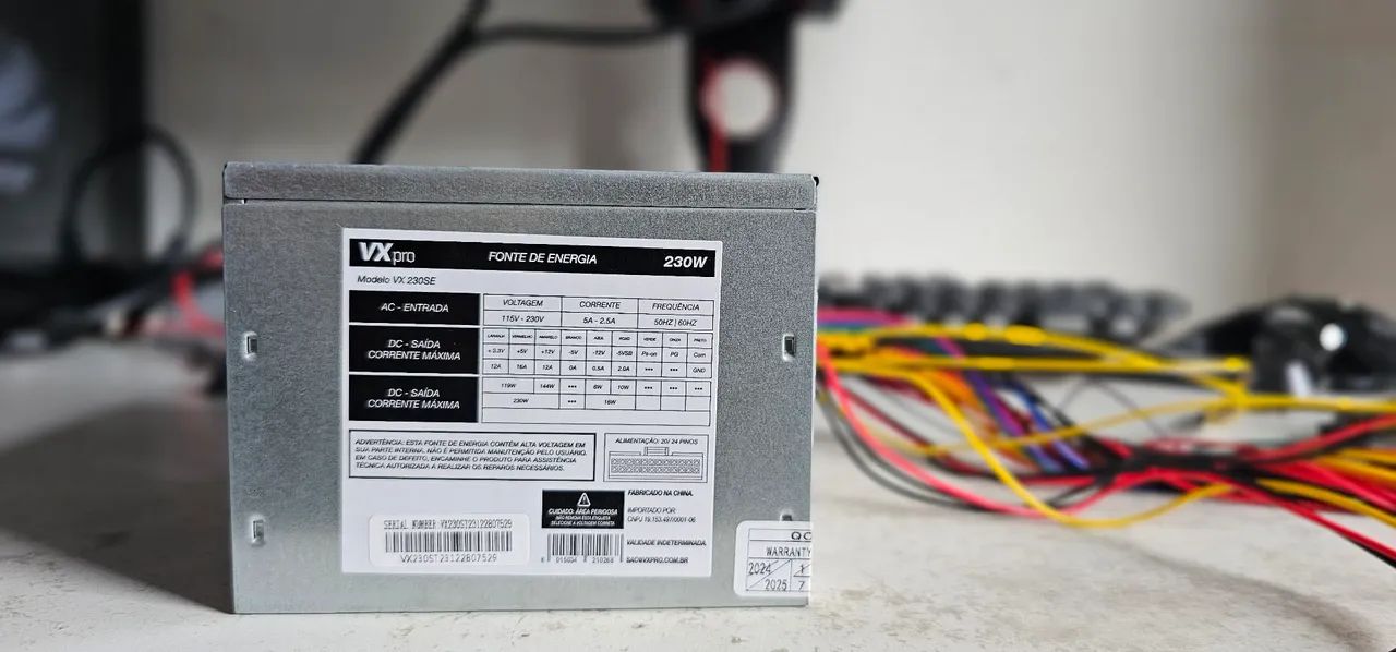 Fonte de computador, VX PRO, 230W - Foto 2