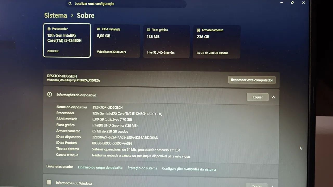 Notebook Asus VivoBook i5  - Foto 2