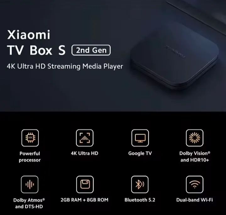 Xiaomi tv box s 2a geração 4k ultra hd - Foto 2
