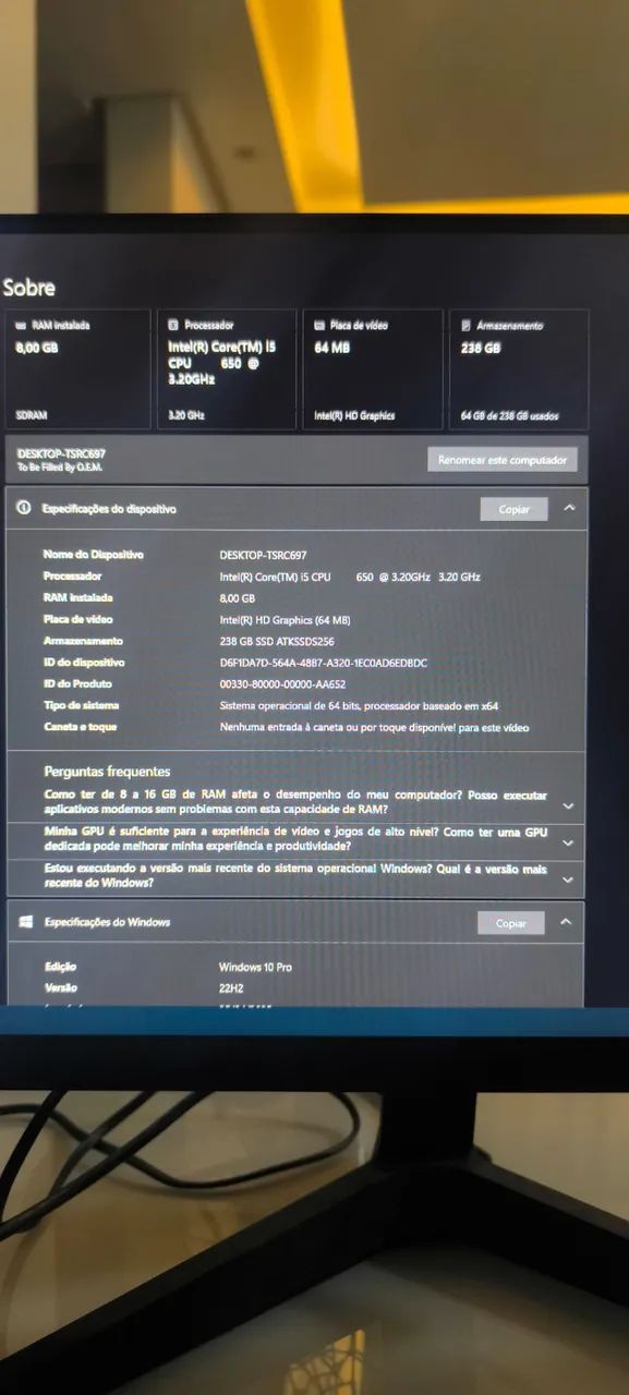 Vendo Intel Core i5 Monitor Game - Foto 5