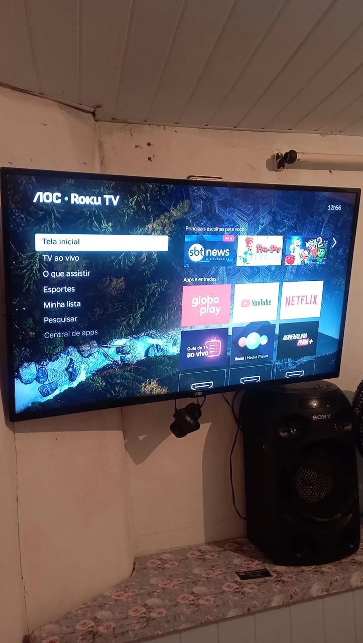 Vendo smartv AOC 43 polegadas muito conservada e funcionando tudo perfeitamente  - Foto 2